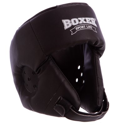 Шлем боксерский открытый Кожвинил BOXER 2028 M-L 2028_Черный_M фото