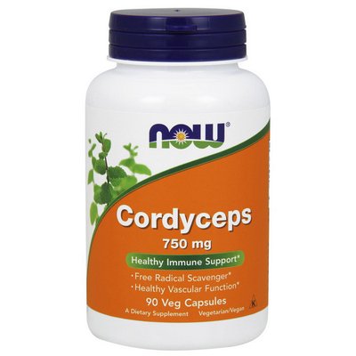 Cordyceps 750 mg (90 veg caps) 000008884 фото