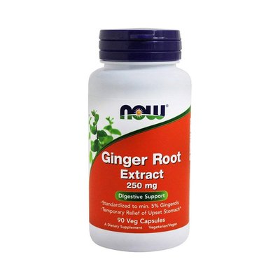 Ginger Root Extract (90 veg caps) 000014373 фото