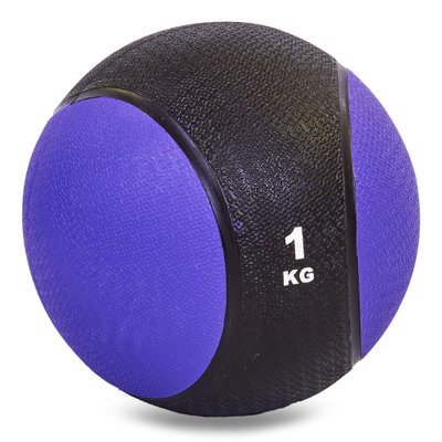 Мяч медицинский медбол Record Medicine Ball C-2660-1 1кг (верх-резина, наполнитель-песок, d-19,5см, цвета в ассортименте) C-2660-1 фото