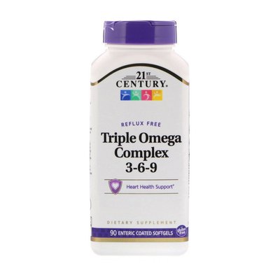 Triple Omega Complex 3-6-9 (90 softgels) 000017558 фото