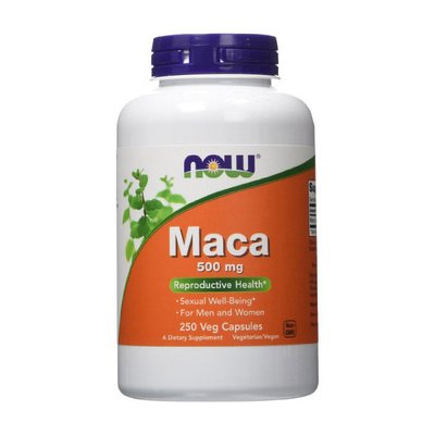 Maca 500 mg (250 veg caps) 000008132 фото