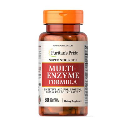 Multi Enzyme Formula (60 caplets) 000014418 фото