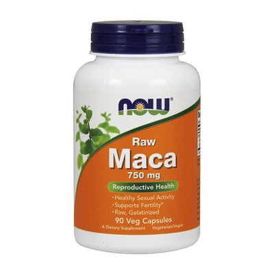 Maca 750 mg raw (90 veg caps) 000008905 фото