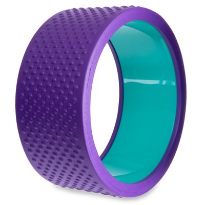 Колесо-кольцо для йоги массажное SP-Sport FI-2436 Fit Wheel Yoga (EVA, PP, р-р 33х14см, фиолетовый) FI-2436 фото