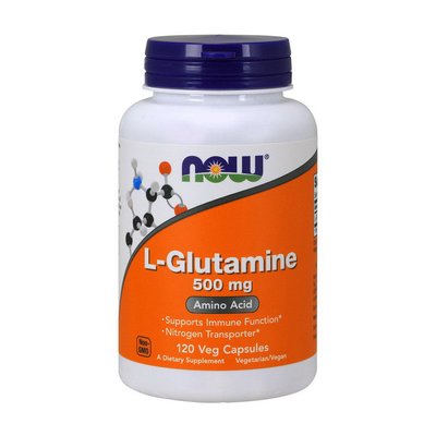 L-Glutamine 500 mg (120 caps) 000006614 фото
