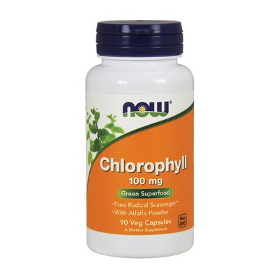 Chlorophyll 100 mg (90 caps, mint) 000016502 фото