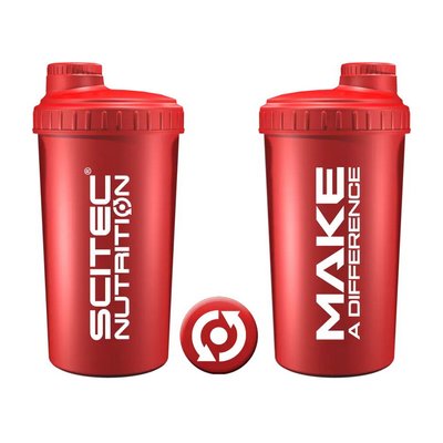 Shaker Scitec Nutrition Make A Difference (700 ml, red) 000025048 фото