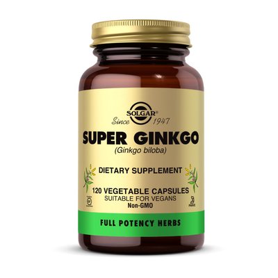 Super Ginkgo (120 veg caps) 000020250 фото