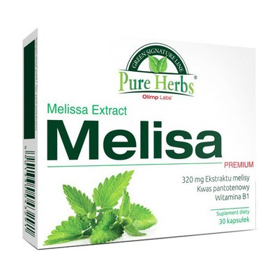 Melisa Premium 320 mg melissa extract (30 caps) 000018575 фото