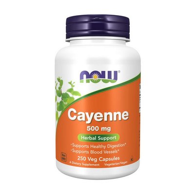 Cayenne 500 mg (250 veg caps) 000022417 фото