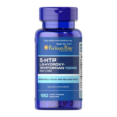 5-HTP 100 mg (120 caps) 000011872 фото