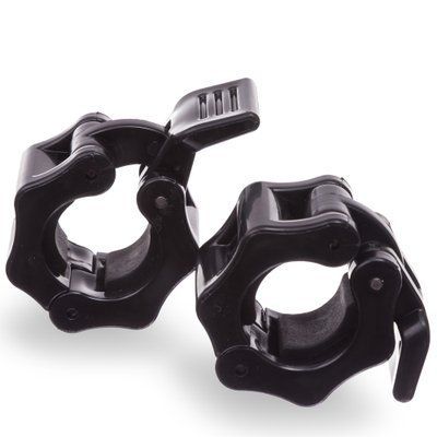 Замки (2шт) Lock-Jaw PRO с фиксатором для грифа 25мм Record CL-33-25 (нейлон, цена за 2 шт.) CL-33-25 фото
