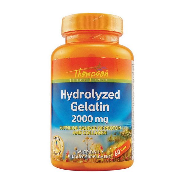 Hydrolyzed Gelatin 2000 mg (60 tabs) 000021176 фото