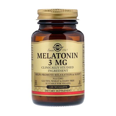 Melatonin 3 mg (120 nuggets) 000017524 фото