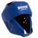 Шолом боксерський відкритий з посиленим захистом верхівки шкірозамінник BOXER 2030 M-L 2030_Синий_L фото