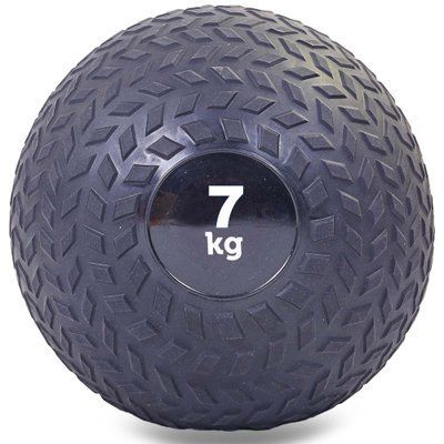 М'яч медичний слембол для кросфіту Record SLAM BALL FI-5729-7 7кг чорний FI-5729-7 фото
