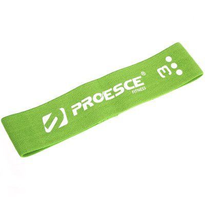Резинка тканевая для упражнений лента сопротивления LOOP BANDS PROESCE FI-1971-3 (полиэстер, латекс, размер 660х80мм, зеленый) FI-1971-3 фото