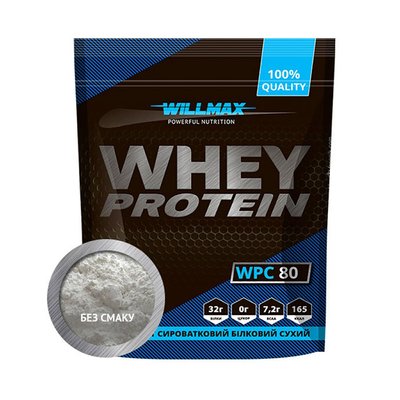 Whey Protein 80 (920 g, без смаку) 000015283 фото