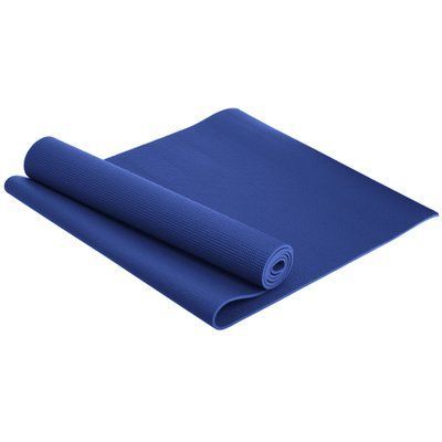 Коврик для фитнеса и йоги PVC 6мм SP-Planeta FI-2349 (размер 173x61x0,6см, цвета в ассортименте) FI-2349_Синий фото