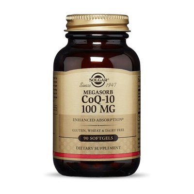 CoQ-10 100 mg megasorb (90 softgels) 000018349 фото