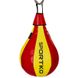 Груша набивная Каплевидная подвесная SPORTKO UR GP-3 (PVC, нап.-рез.крош, тырса, d-35см, l-60см, вес-8кг, цвета в ассортименте) GP-3_Красный-желтый фото