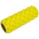 Роллер для занятий йогой и пилатесом (ролик мфр) Grid Bubble Roller l-36см Zelart FI-5714 (d-14см, l-36см, цвета в ассортименте) FI-5714_Лимонный фото