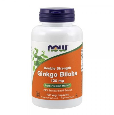 Ginkgo Biloba 120 mg (100 caps) 000006512 фото