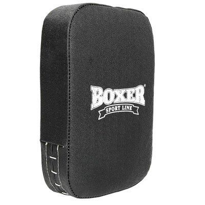 Макивара Прямая Кирза (1шт) BOXER 1018-02 (поддержка для рук, р-р 45х30х10см, черный) 1018-02 фото