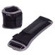 Утяжелители-манжеты для рук и ног SP-Sport FI-1302-1 (2 x 0,5кг) (нейлон,метал.шарики, цвета в ассортименте) FI-1302-1_Черный-серый фото