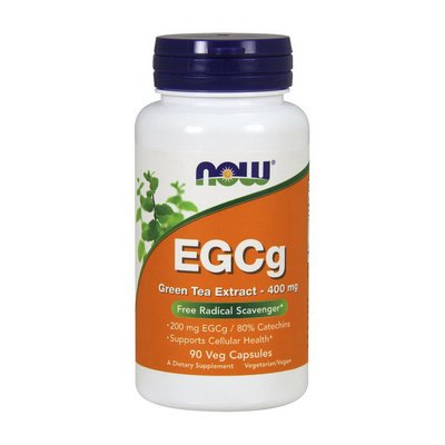 EGCg Green Tea Extract 400 mg (90 veg caps) 000012124 фото