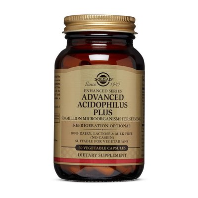 Advanced Acidophilus Plus (60 veg caps) 000017267 фото