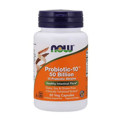 Probiotic-10 50 Billion (50 veg caps) 000018836 фото