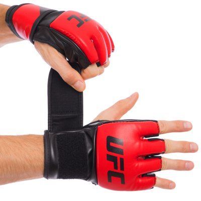 Рукавиці для змішаних єдиноборств MMA UFC Contender UHK-69140 L-XL червоний UHK-69140 фото