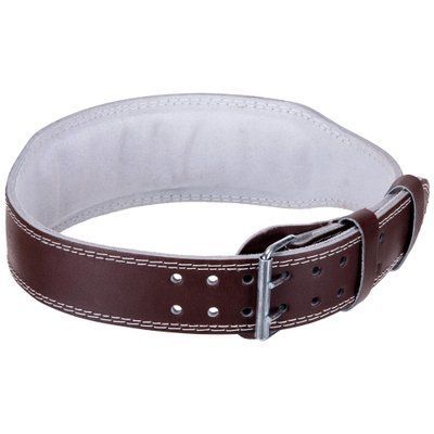 Пояс атлетический кожаный ZELART SB-165076 (ширина-6in (15см), р-р XS-XXL, с подкладкой для спины, коричневый) SB-165076_L фото