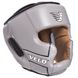 Шлем боксерский с полной защитой кожаный VELO VL-2219 (р-р М-XL, цвета в ассортименте) VL-2219_Серый_M фото