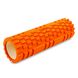 Роллер для занятий йогой и пилатесом (ролик мфр) SP-Sport Grid Combi Roller l-45см FI-6675 (d-14см, l-45см, цвета в ассортименте) FI-6675_Оранжевый фото