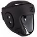 Шлем боксерский открытый с усиленной защитой макушки Zelart VL-3095 S-XL черный VL-3095_S фото 1