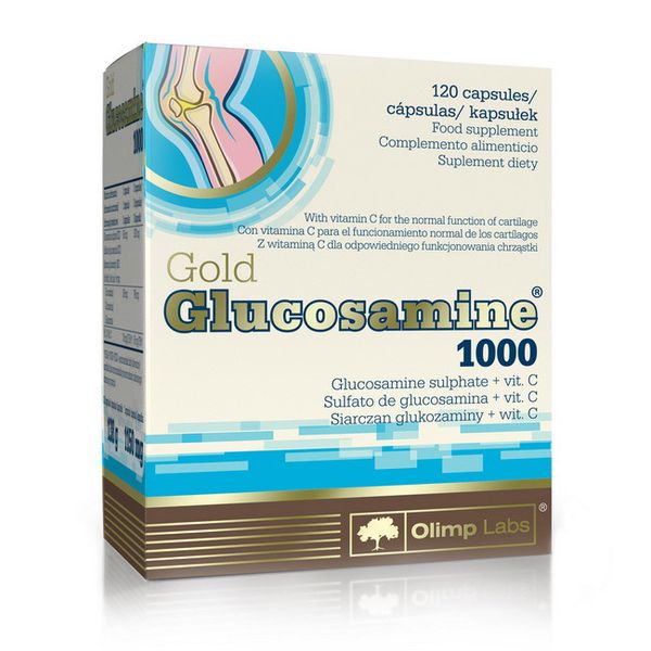 Gold Glucosamine 1000 (120 caps) 000002560 фото