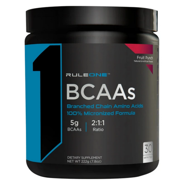 R1 Rule One BCAAs (222 g, fruit punch) 000017509 фото