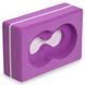 Блок для йоги (кирпич для йоги) с отверстием Record FI-5163 (EVA, р-р 23х15х7,5см, цвета в ассортименте) FI-5163_Фиолетовый фото