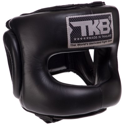 Шлем боксерский с бампером кожаный TOP KING Pro Training TKHGPT-CC (р-р S-XL, цвета в ассортименте) TKHGPT-CC_Черный_S фото