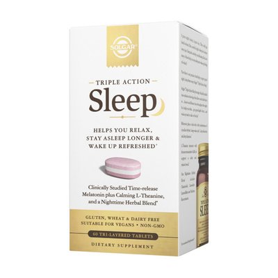 Sleep triple action (60 tri-layered tabs) 000021700 фото