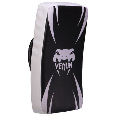 Макивара Изогнутая (1шт) Skintex VENUM ABSOLUTE LONG KICK SHIELD VN1201 (поддержка для рук, р-р 53х43х10см. черный-белый) VN1201 фото