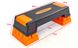 Степ-платформа Zelart FI-6291 70-75x25x12-23см черный-оранжевый FI-6291 фото 12