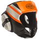 Шлем боксерский открытый PU ZELART BO-1336 (р-р M-XL, цвета в ассортименте) BO-1336_Оранжевый-черный_M фото