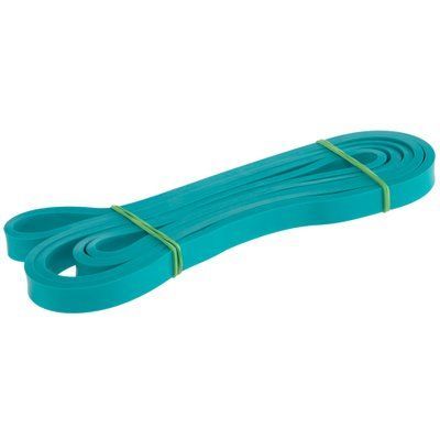 Резина петля для подтягиваний и тренировок лента силовая SP-Sport Fitness LINE FI-9584-1 (латекс, 2080x13x4,5мм, XS, нагр.15-25кг, бирюзовый) FI-9584-1_Бирюзовый фото