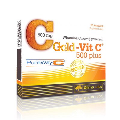 Gold-Vit C 500 Plus (30 caps) 000000570 фото