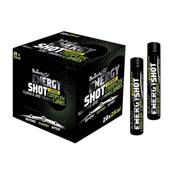 Energy Shot (20*25 ml, lemon) 000024512 фото