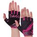 Перчатки для фитнеса ZELART MA-3887 (PL, эластан, открытые пальцы, размер XS-XL, цвета в ассортименте) MA-3887_Черный-розовый_XS фото